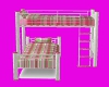 Girls Plaid Bunk Bed