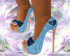 Blu Denim Heels