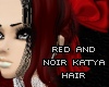 [P]red & noir katya hair