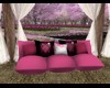 Pink love sofa