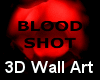 Blood Shot 3D Wall Art 3
