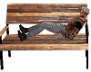 Country Bench w/poses
