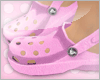 $ Soft Pink Crocs