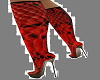 Red Snake Skin boots