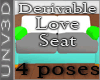 [O] Derivable Love Seat