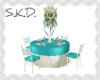 Wedding Table Aqua