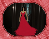 the wolfs red gown