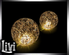 Deluxe Gold Light Balls