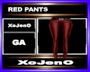 RED PANTS
