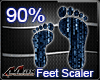 Max- Feet Scaler 90% -M