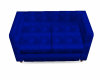 Blue Snake skin couch