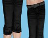 Black jean shorts (M)/SP