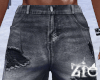 Distressed Ripped Baggy