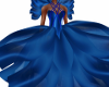 Luxuriant Blue Gown