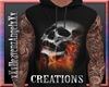 Us Match Skull Hoodie M