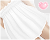 white layerable skirt