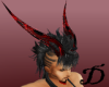 !D! 3 Layer Horns Red