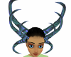Blue and Teal Horns F
