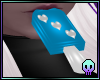 Teal Heart Popsicle