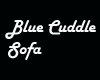 Blue Cuddle Sofa
