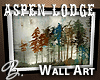 *B* Aspen Lodge Wall Art
