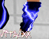 !V Arm Warmers Blue Rave