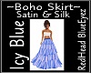 RHBE.BohoSkirt IcyBlue