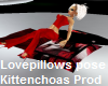 Love pillows w/poses