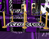 Purple & Zebra Ropes