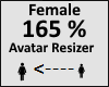 Avatar scaler 165% Femal