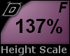 D► Scal Height*F*137%
