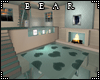 B l Minty Heart Room