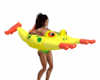 Frog Pool Float 5 Pose