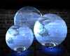 Blue Animated Spheres