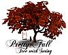 Pretty Fall Tree & Swing