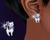 Silver (Cat) Earrings