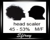 S- SCALER HEAD M/F