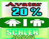 20% Avatar Scaler Resize