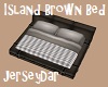 Island Brown Bed