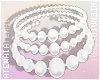 ❄ White Pearl Choker