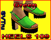 Heels 109 green