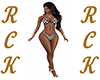 RCK§Checkered Bikini