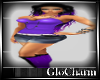Glo* PurpleTop&JeanSkirt