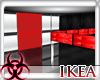 IKEA LEATHER LOFT RED
