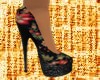 *Floral Sexy Heels