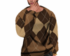 golden brown sweater