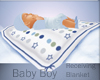 Love. Baby Boy Blanket