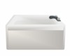 White Poseless Bathtub