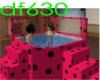 Black&Pink Polka Hottub!