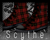 [S Red Plaid Sneaks